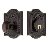 Nostalgic Warehouse Meadows Plate Single Cylinder Deadbolt