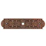 Olde World Metal Knob Backplate