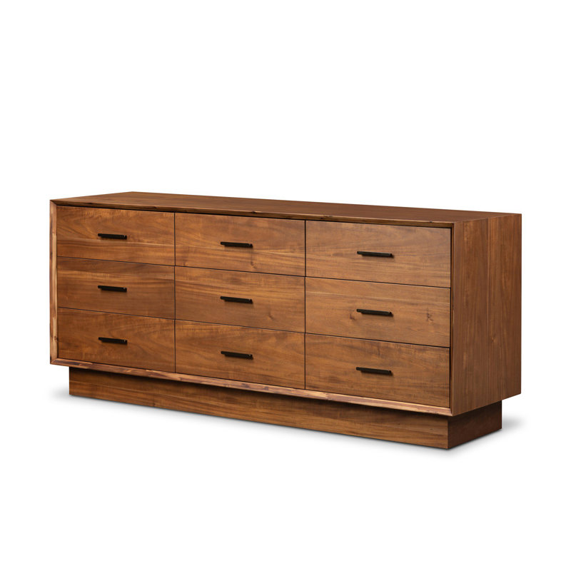 Lilas 9 - Drawer Solid Wood Dresser