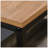 Console Table, Brown Finish