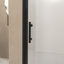 Porte de douche pivotante en verre trempé Premium