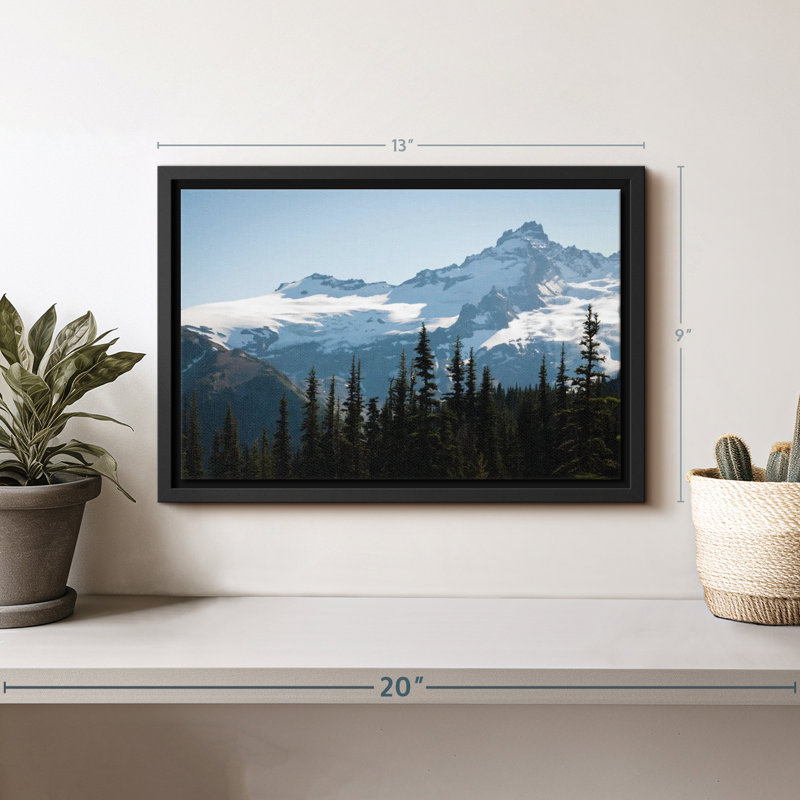 «Mt. Rainier Summit Wall Art», H 13 po x l 9 po