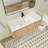 Breyonna 48 " W Wall Mounted 1 Single Vanity Bathroom Vanity With Resin Top