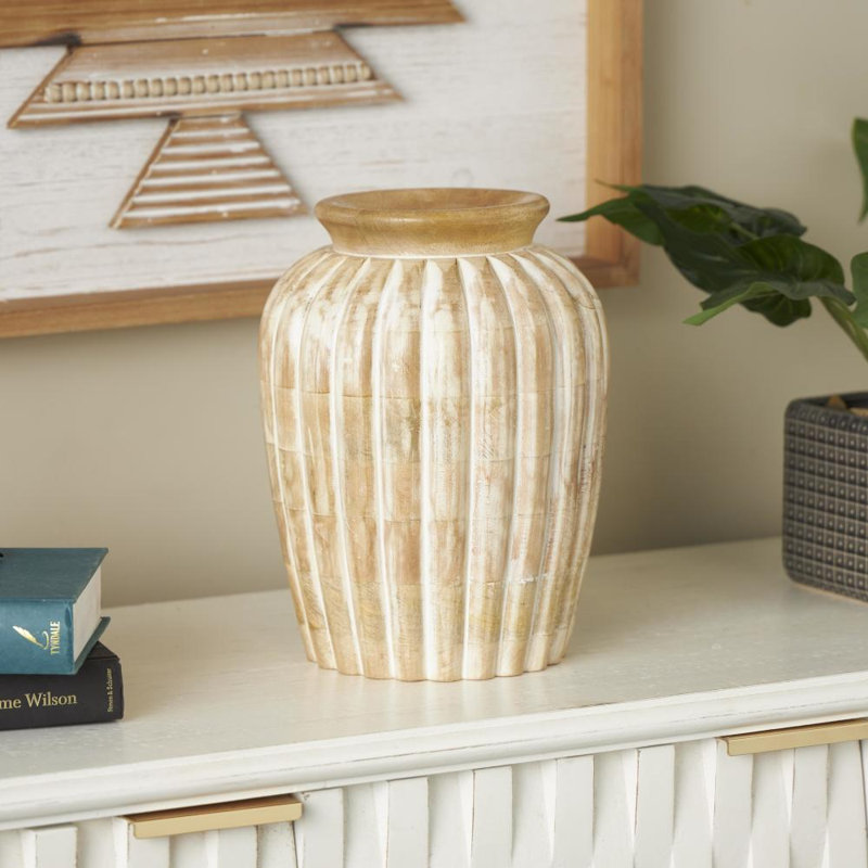 Mango Wood Table Vase
