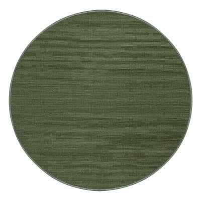 Tapis vert uni lavable à la machine