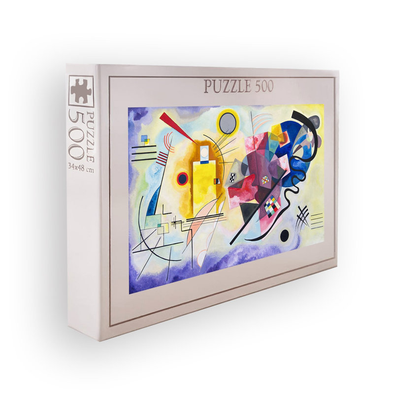 500-Piece Puzzle, 100% Cardboard, 18.9 x 13.4 inches | Box Size: 13.2 x 9.1 x 2.0 inches | Perfect for Family Fun & Relaxation, High-Quality, Durable Pieces for Easy Assembly, Ideal Gift for Puzzle Lovers