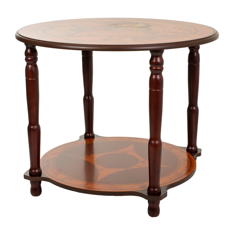 Melani Solid Wood Four Leg Coffee Table