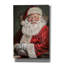 «Classic Santa» par Ashley Bradley, art mural sur toile