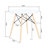 Catherine-Rose 2 - Person Four Leg Dining Set-552382224