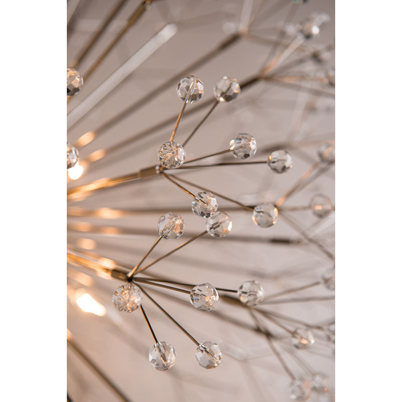 Dunkirk 10 - Light Pendant, Aged Brass