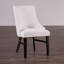 Chaise avec accoudoirs style transitionnel 2 pièces