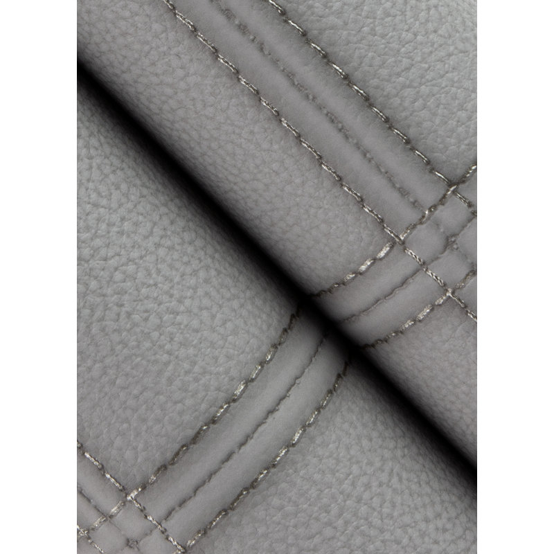Textured Wallpaper Roll, Light Gray