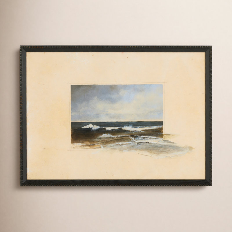 It's Ok to Spill by Aileen Fitzgerald - Single Picture Frame Painting on Paper, 17.5" H x 24" W