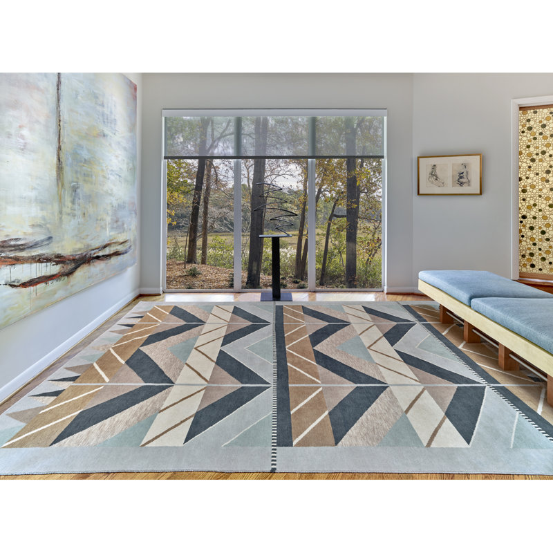 Mesa Wool Southwestern Area Rug, Rectangle 3' x 5'