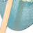 LED 39" Wall Sconce - Hammered Blue-233812105
