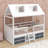 Wood Bed House Bed Frame-114355248-114355250