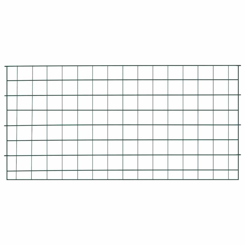 50cm H x 100cm W Steel Border Fencing Included
