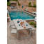 Bellevie Outdoor Teak Dining Table-1092550303