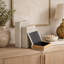 Boîte décorative en similicuir Vanora-382231407