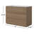Arla 42'' Single Bathroom Vanity with Solid Surface Top-70404081