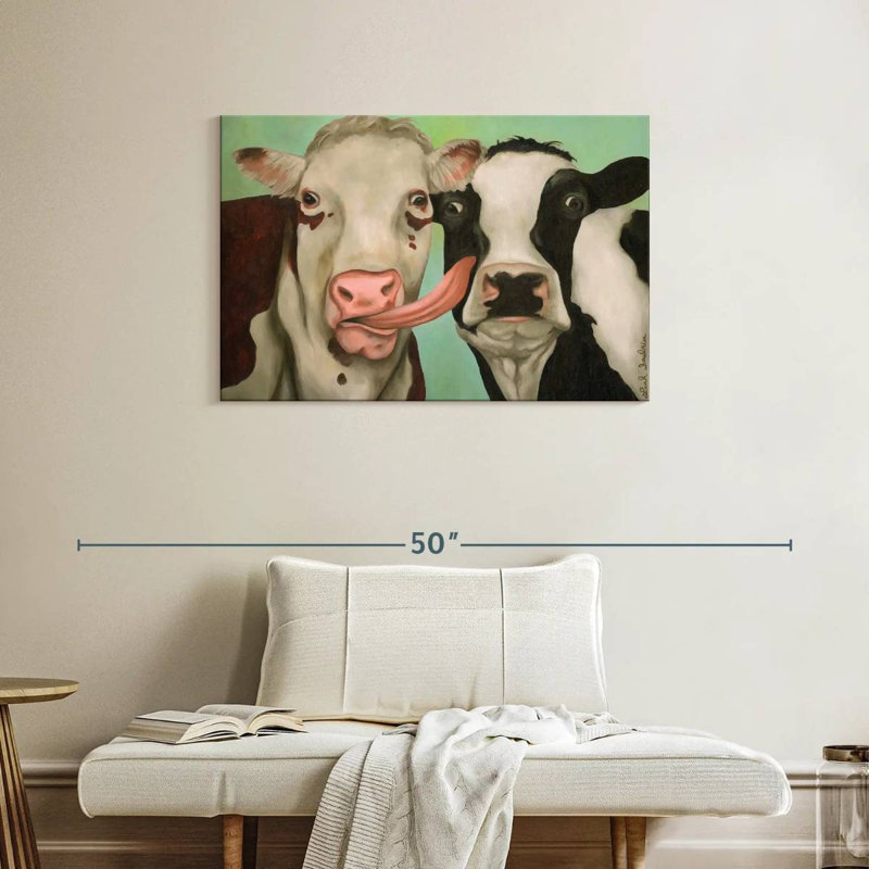 Cowlicious, 24" H x 36" W