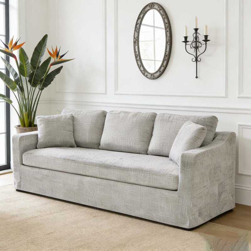 Canapé 83,8 po, Gris