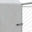 Chenil d'extérieur pour chien avec toit en acier galvanisé argent Vidaxl-109799219