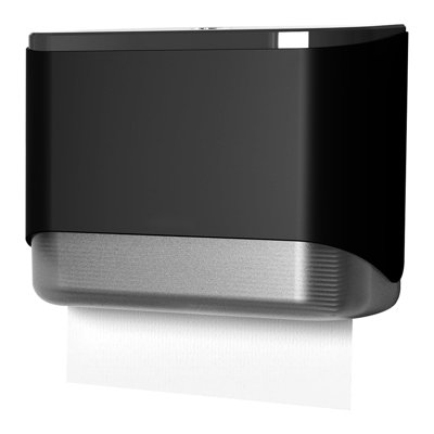 Distributeur de papier essuie-mains en papier commercial pliable à trois plis pour serviettes de bain L 10,7 po x l 3,7 po x H 8 po
