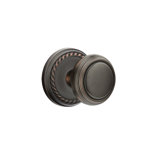 Privacy Norwich Knob with Rope Rose