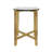 Ricky Glass Top End Table