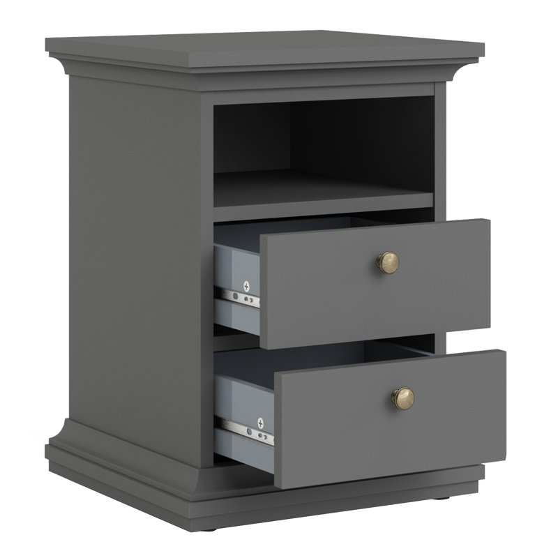 Huey Piece Bedroom Set, Grey