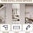 60"X 15" Inch Full Body Round Corner Mirror For Living Room Bedroom Cloakroom Wall Hanging With Hanging Hole High Quality 5Mm Silver Mirror  Explosion-Proof Glass-1520555925