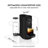 Nespresso VertuoPlus Deluxe Coffee and Espresso Machine by De'Longhi, Limited Edition Matte Black