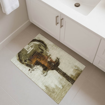 Premium Machine Washable Mayfield AMF2091 Music Rug