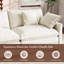 Canapé modulaire en chenille George-2074606671
