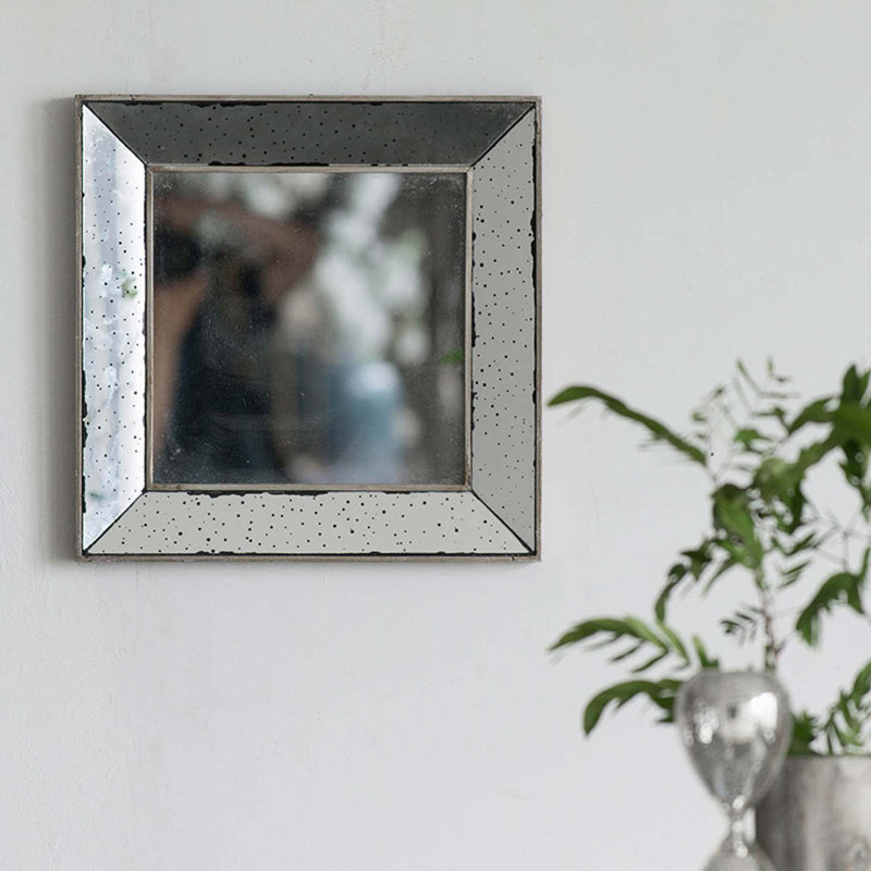 Miroir d'appoint patiné