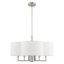 Lustre tambour 6 lumières à abat-jour Vino-1141921531-1096411450
