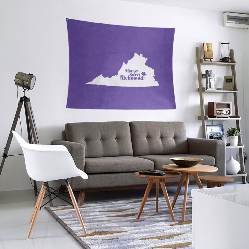 Tapisserie Richmond, Virginie, H 68 po x l 80 po, Mauve