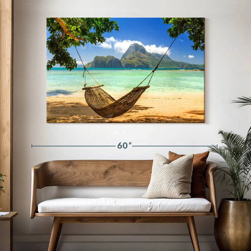 Gillard Bamboo Hammock, 34" H x 51" W