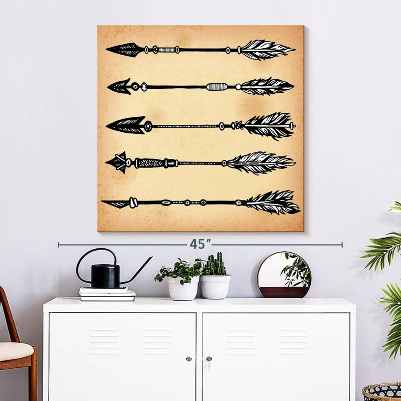 Sireci Archery Feather Arrows, 33" H x 33" W
