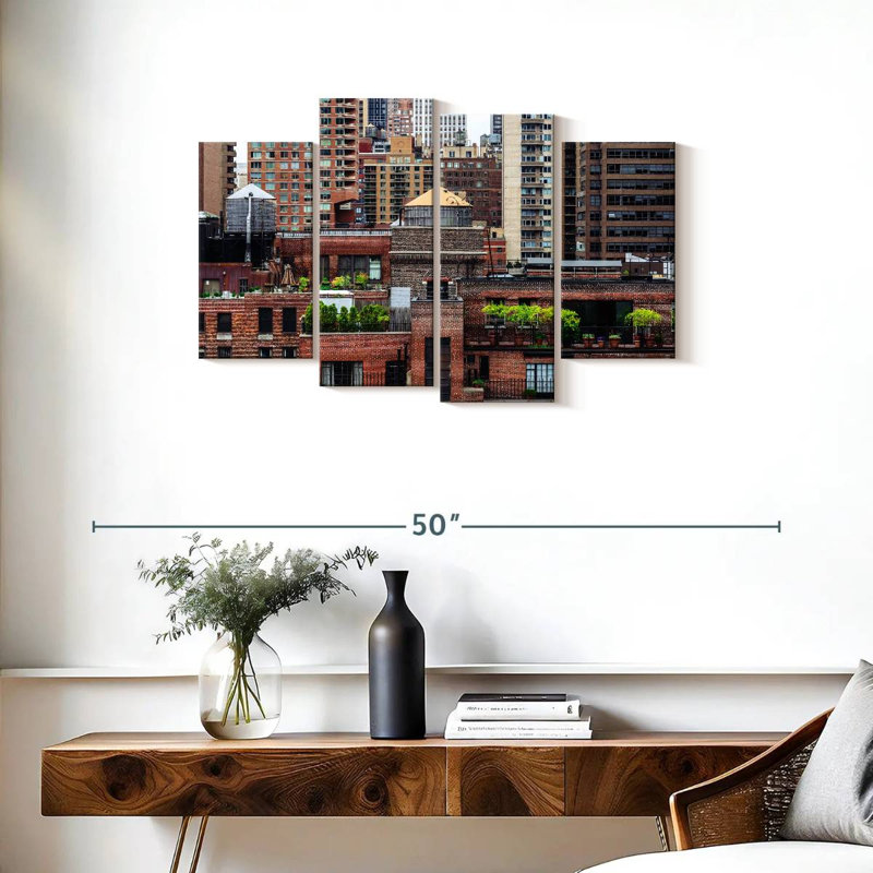 Lilie NYC Rooftop Garden, H 22 po x l 36 po