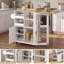 120 cm W Kitchen Cart with