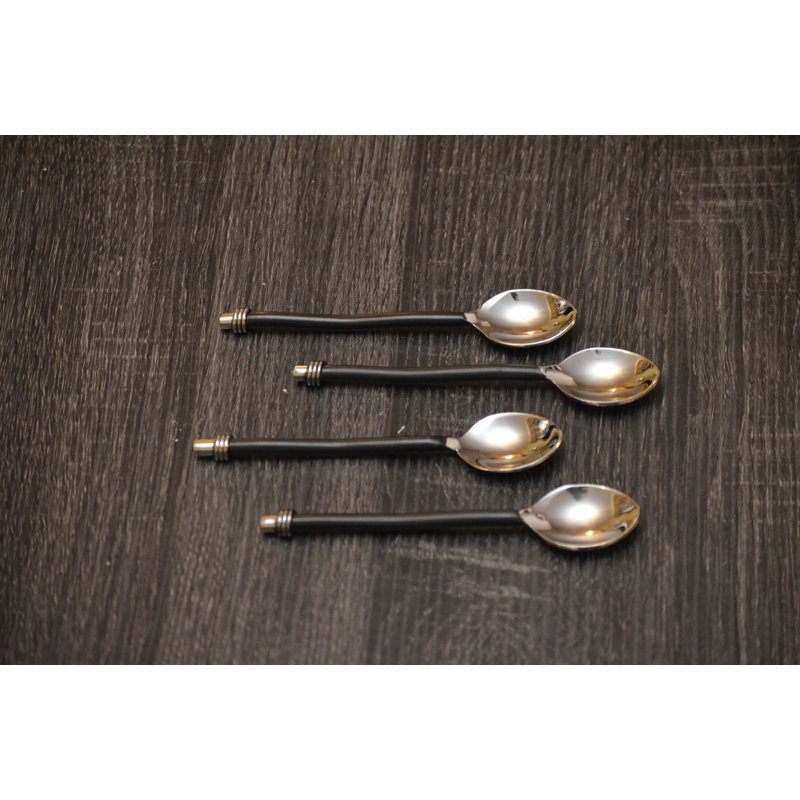 Brycen Handcrafted Twisted Handle Teaspoon