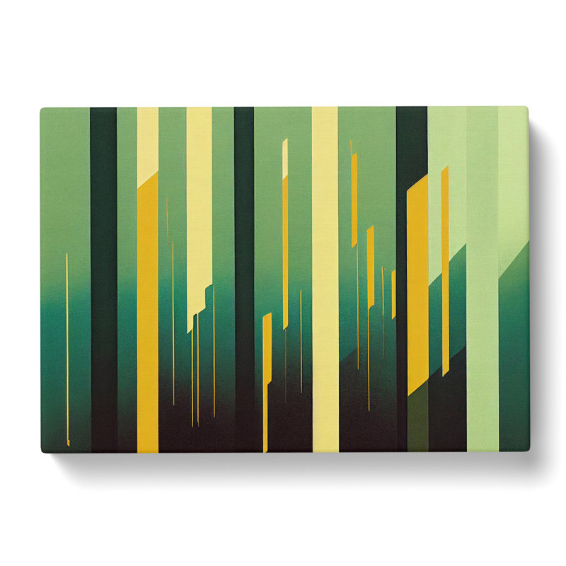 Evocative Modern Abstract - Wrapped Canvas, 50cm H x 76cm W x 3cm D
