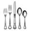 Chantilly 5 Piece Sterling silver Flatware Set, Service for 1