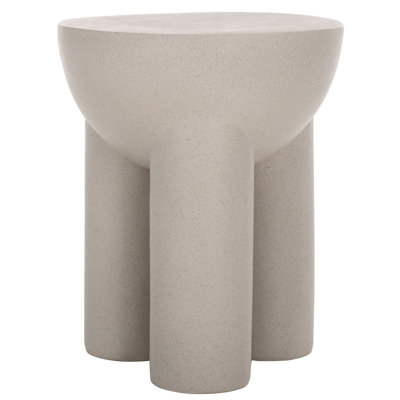 Kiheem Marble Top End Table