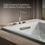 Baignoire tourbillon avec bonde réversible-51403945