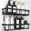 Adhesive Stainless Steel Shower Caddy-266912407