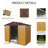 8Ft X 4Ft Outdoor Metal Storage Shed With Sliding Door And Foundation For Backyard, Patio, Lawn-108963596