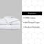 édredon en duvet synthétique kate spade new york noel, housse 100% coton, blanc-104848351